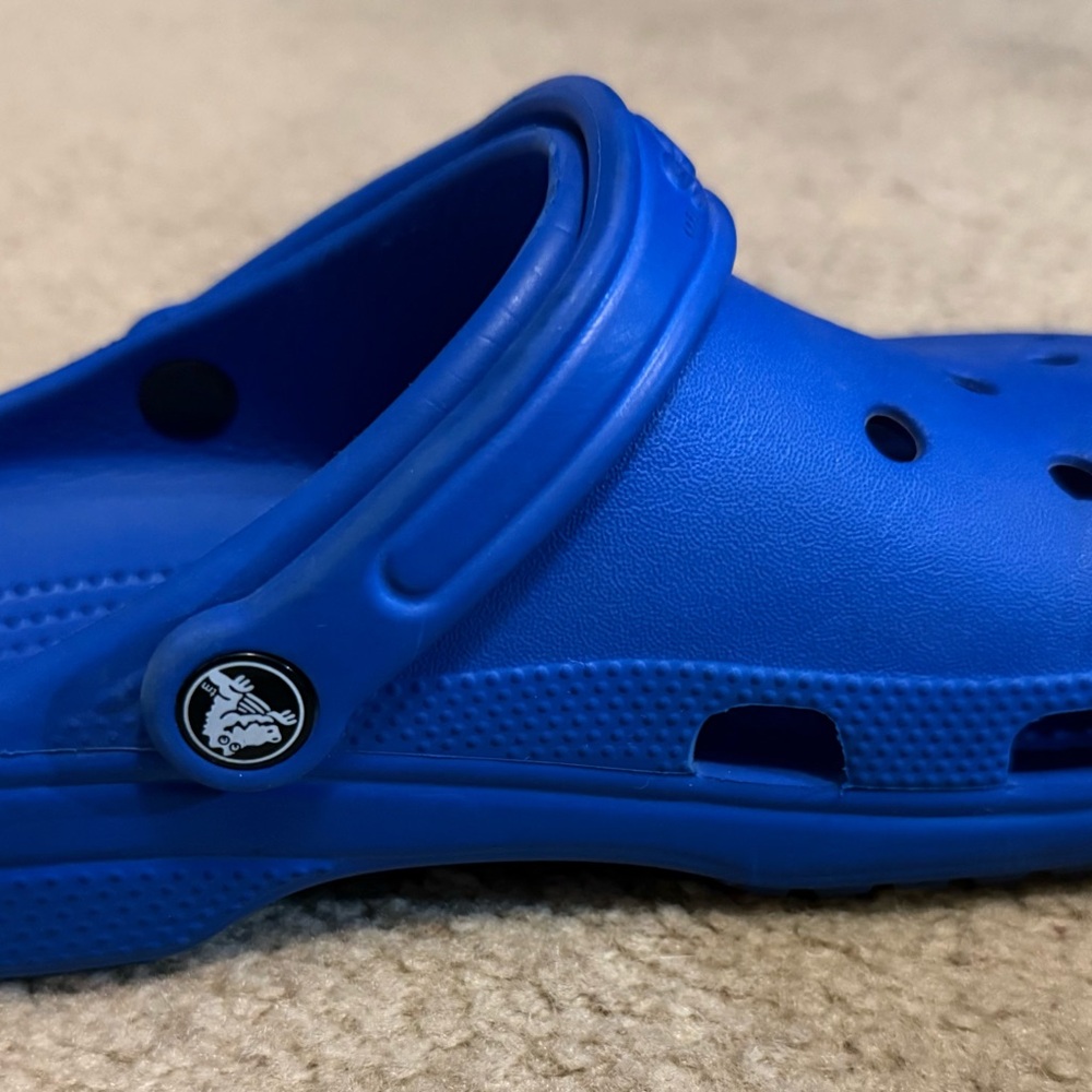 Unisex Blue Crocs - Picture 2 of 7